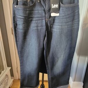 Lee Women's Deep Blue Straight Leg Jeans